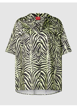 Bluzka koszulowa z kołnierzem z połami model ‘Eraja’ ze sklepu Peek&Cloppenburg  w kategorii Koszule damskie - zdjęcie 168105577