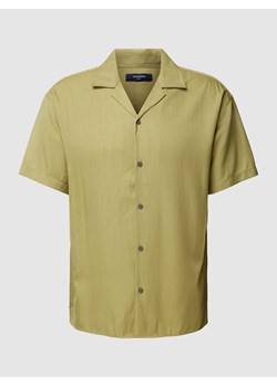 Koszula casualowa z kołnierzem z połami model ‘JUDE’ ze sklepu Peek&Cloppenburg  w kategorii Koszule męskie - zdjęcie 168105676