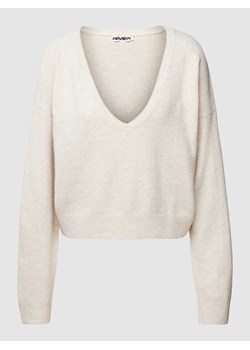 Sweter z dzianiny z efektem melanżu ze sklepu Peek&Cloppenburg  w kategorii Swetry damskie - zdjęcie 168105747
