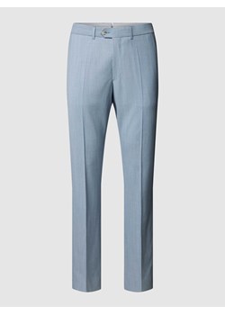 Spodnie do garnituru o kroju straight fit z żywej wełny model ‘Janis’ ze sklepu Peek&Cloppenburg  w kategorii Spodnie męskie - zdjęcie 168106059