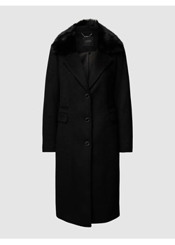Płaszcz z obszyciem ze sztucznego futra model ‘NEW LAURENCE’ ze sklepu Peek&Cloppenburg  w kategorii Płaszcze damskie - zdjęcie 168106377