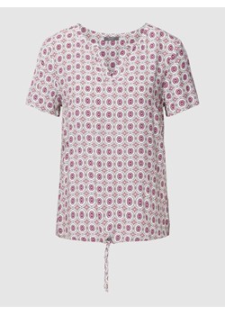 Bluzka z czystej wiskozy z dekoltem w serek ze sklepu Peek&Cloppenburg  w kategorii Bluzki damskie - zdjęcie 168106457