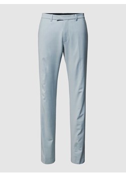 Spodnie do garnituru o kroju slim fit z dodatkiem streczu model ‘PIET’ ze sklepu Peek&Cloppenburg  w kategorii Spodnie męskie - zdjęcie 168106987