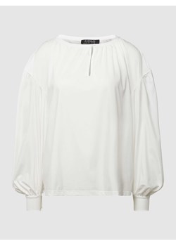 Bluzka z wycięciem w kształcie łezki model ‘Eternity’ ze sklepu Peek&Cloppenburg  w kategorii Bluzki damskie - zdjęcie 168107445