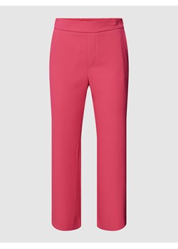 Spodnie skrócone z elastycznym pasem model ‘Chiara’ ze sklepu Peek&Cloppenburg  w kategorii Spodnie damskie - zdjęcie 168107888