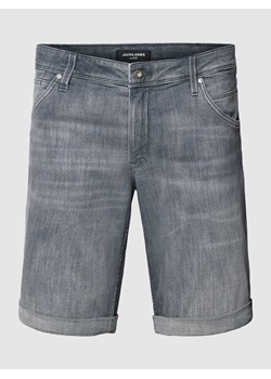 Szorty jeansowe PLUS SIZE z przeszytymi zakończeniami nogawek model ‘RICK’ ze sklepu Peek&Cloppenburg  w kategorii Spodenki męskie - zdjęcie 168107945