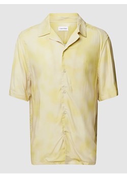 Koszula casualowa z czystej wiskozy z efektem batiku ze sklepu Peek&Cloppenburg  w kategorii Koszule męskie - zdjęcie 168108429