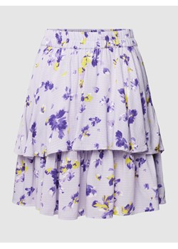 Spódnica mini z kwiatowym wzorem model ‘FENNY’ ze sklepu Peek&Cloppenburg  w kategorii Spódnice - zdjęcie 168108526
