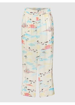 Spodnie z wzorem na całej powierzchni ze sklepu Peek&Cloppenburg  w kategorii Spodnie damskie - zdjęcie 168108728