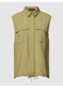 Bluzka z kieszeniami na piersi ze sklepu Peek&Cloppenburg  w kategorii Koszule damskie - zdjęcie 168109315