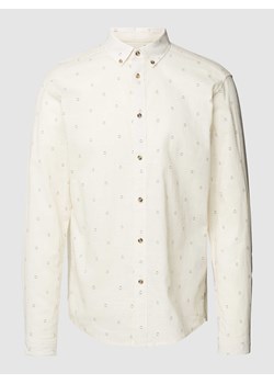Koszula casualowa o kroju relaxed fit z nadrukiem na całej powierzchni ze sklepu Peek&Cloppenburg  w kategorii Koszule męskie - zdjęcie 168109417