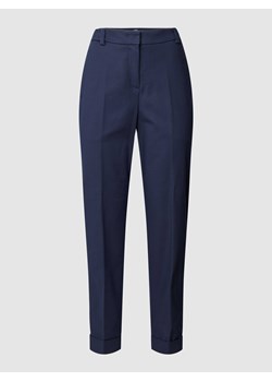 Spodnie z zakładkami w pasie i bocznymi,wpuszczanymi kieszeniami model ‘Aiana’ ze sklepu Peek&Cloppenburg  w kategorii Spodnie damskie - zdjęcie 168109477