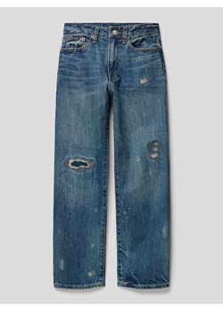 Jeansy o kroju relaxed fit z efektem znoszenia ze sklepu Peek&Cloppenburg  w kategorii Spodnie chłopięce - zdjęcie 168109709