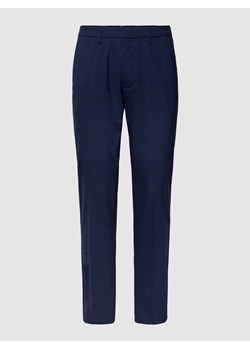 Spodnie z melanżowym wzorem model 'DENTON MODERN' ze sklepu Peek&Cloppenburg  w kategorii Spodnie męskie - zdjęcie 168109727