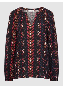 Bluzka z wiskozy ze wzorem na całej powierzchni ze sklepu Peek&Cloppenburg  w kategorii Bluzki damskie - zdjęcie 168109969