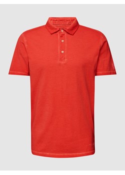 Koszulka polo z detalami z logo model ‘SOHO RUGBY POLO’ ze sklepu Peek&Cloppenburg  w kategorii T-shirty męskie - zdjęcie 168110517