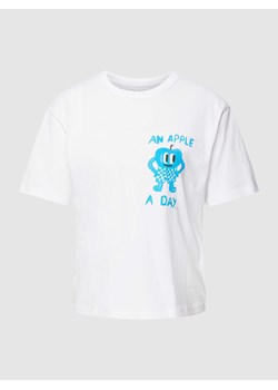 T-shirt z nadrukowanym motywem ze sklepu Peek&Cloppenburg  w kategorii Bluzki damskie - zdjęcie 168110728