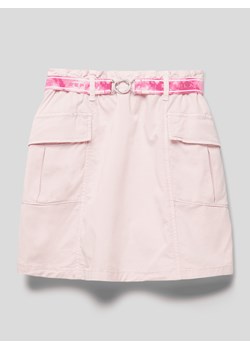 Spódnica mini z materiałowym paskiem ze sklepu Peek&Cloppenburg  w kategorii Spódnice dziewczęce - zdjęcie 168111016