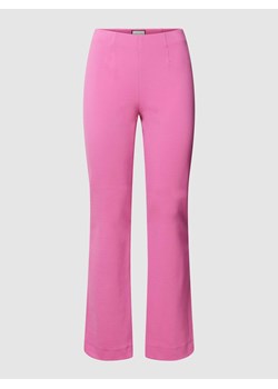 Spodnie z fakturowaną powierzchnią model ‘CINDESSA’ ze sklepu Peek&Cloppenburg  w kategorii Spodnie damskie - zdjęcie 168111186