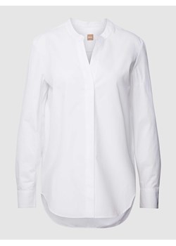 Bluzka z bawełny z dekoltem w serek model ‘Benalia’ ze sklepu Peek&Cloppenburg  w kategorii Bluzki damskie - zdjęcie 168111637