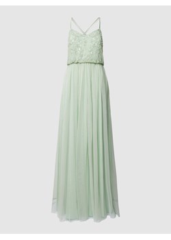 Sukienka wieczorowa z ozdobnym obszyciem ze sklepu Peek&Cloppenburg  w kategorii Sukienki - zdjęcie 168111768