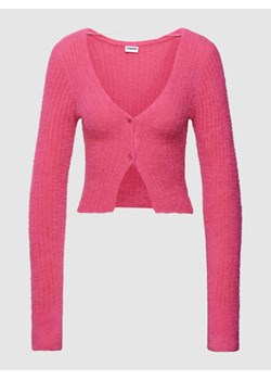 Kardigan z fakturowanym wzorem model ‘SWEET’ ze sklepu Peek&Cloppenburg  w kategorii Swetry damskie - zdjęcie 168111817