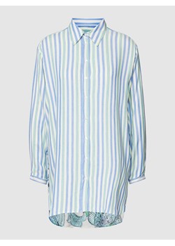 Bluzka koszulowa ze wzorem w paski ze sklepu Peek&Cloppenburg  w kategorii Koszule damskie - zdjęcie 168111849