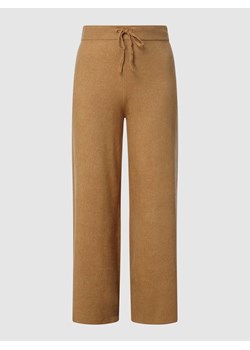 Spodnie z dzianiny z dodatkiem streczu ze sklepu Peek&Cloppenburg  w kategorii Spodnie damskie - zdjęcie 168111967