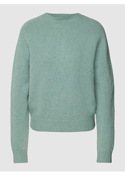 Sweter z dzianiny z okrągłym dekoltem ze sklepu Peek&Cloppenburg  w kategorii Swetry damskie - zdjęcie 168112089
