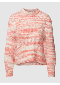 Sweter z dzianiny o dwukolorowym designie model ‘CARMA’ ze sklepu Peek&Cloppenburg  w kategorii Swetry damskie - zdjęcie 168112485