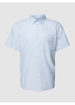 Koszula casualowa z bawełny ze wzorem w paski model ‘SEBAA’ ze sklepu Peek&Cloppenburg  w kategorii Koszule męskie - zdjęcie 168112655