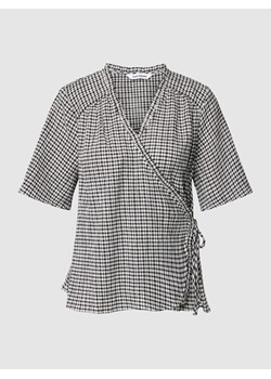 Bluzka kopertowa ze wzorem na całej powierzchni model ‘Rylie’ ze sklepu Peek&Cloppenburg  w kategorii Bluzki damskie - zdjęcie 168112898