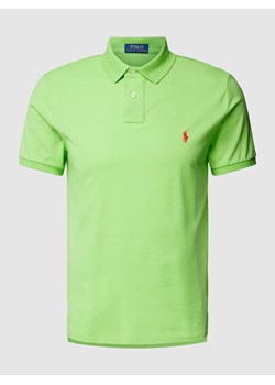 Koszulka polo z wyhaftowanym logo model ‘BASIC’ ze sklepu Peek&Cloppenburg  w kategorii T-shirty męskie - zdjęcie 168112919