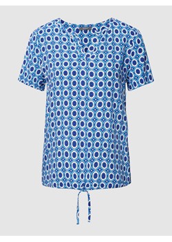 Bluzka z czystej wiskozy z dekoltem w serek ze sklepu Peek&Cloppenburg  w kategorii Bluzki damskie - zdjęcie 168112948