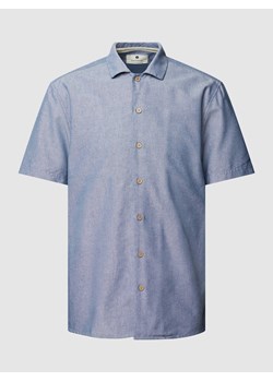 Koszula casulowa o kroju relaxed fit z lnu z kołnierzykiem typu kent ze sklepu Peek&Cloppenburg  w kategorii Koszule męskie - zdjęcie 168113615