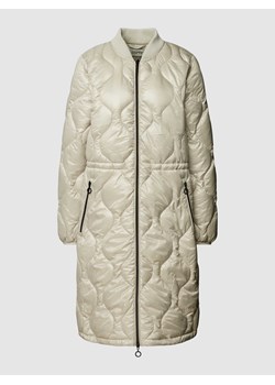 Płaszcz pikowany z fakturowanym wzorem ze sklepu Peek&Cloppenburg  w kategorii Kurtki damskie - zdjęcie 168113635