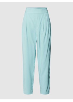 Spodnie materiałowe z zakładkami ze sklepu Peek&Cloppenburg  w kategorii Spodnie damskie - zdjęcie 168113957