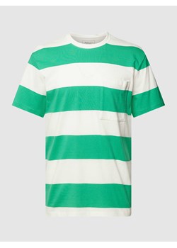 T-shirt z blokowymi pasami ze sklepu Peek&Cloppenburg  w kategorii T-shirty męskie - zdjęcie 168114537