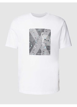 T-shirt o kroju Regular Fit z nadrukiem z logo ze sklepu Peek&Cloppenburg  w kategorii T-shirty męskie - zdjęcie 168114936