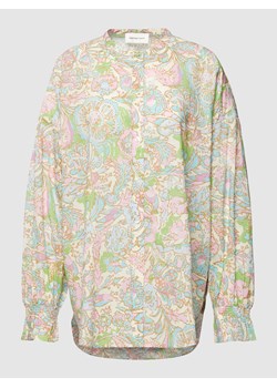 Bluzka z czystej bawełny ekologicznej z kwiatowym wzorem model ‘Lexi’ ze sklepu Peek&Cloppenburg  w kategorii Bluzki damskie - zdjęcie 168115197