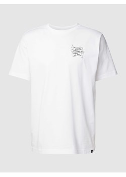 T-shirt z okrągłym dekoltem i nadrukiem z logo ze sklepu Peek&Cloppenburg  w kategorii T-shirty męskie - zdjęcie 168116337