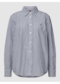 Bluzka koszulowa ze wzorem w paski ze sklepu Peek&Cloppenburg  w kategorii Koszule damskie - zdjęcie 168116496
