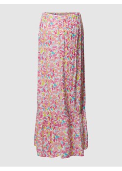 Spódnica midi ciążowa z wiskozy z kwiatowym wzorem model ‘Casey’ ze sklepu Peek&Cloppenburg  w kategorii Spódnice ciążowe - zdjęcie 168116579