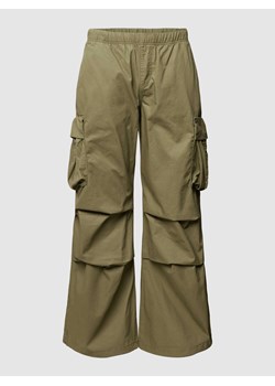 Spodnie cargo z elastycznym pasem ze sklepu Peek&Cloppenburg  w kategorii Spodnie męskie - zdjęcie 168116826