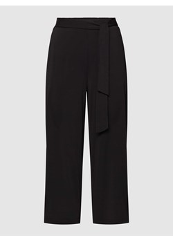 Spodnie z wiązanym detalem ze sklepu Peek&Cloppenburg  w kategorii Spodnie damskie - zdjęcie 168117325