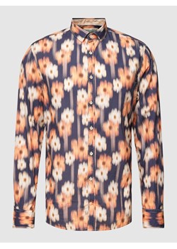 Koszula casualowa z kwiatowym nadrukiem na całej powierzchni model ‘BLURRED FLOWERS’ ze sklepu Peek&Cloppenburg  w kategorii Koszule męskie - zdjęcie 168117599