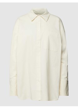 Bluzka koszulowa z kieszenią na piersi model ‘SCUTTA’ ze sklepu Peek&Cloppenburg  w kategorii Koszule damskie - zdjęcie 168117959