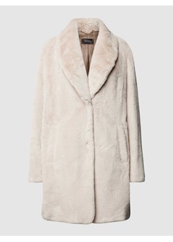 Płaszcz z futerka ze sklepu Peek&Cloppenburg  w kategorii Płaszcze damskie - zdjęcie 168121127