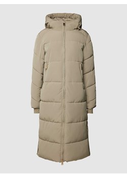 Płaszcz pikowany z kapturem ze sklepu Peek&Cloppenburg  w kategorii Płaszcze damskie - zdjęcie 168121176