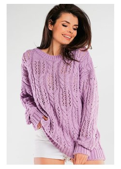 Awama Sweter w kolorze fioletowym ze sklepu Limango Polska w kategorii Swetry damskie - zdjęcie 168121606